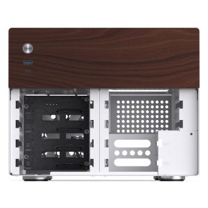 Кутия Jonsbo N4 NAS, m-ATX, Бяла - Image 7