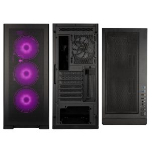 Кутия Kolink Unity Meshbay ARGB Mid-Tower, Black - Image 5