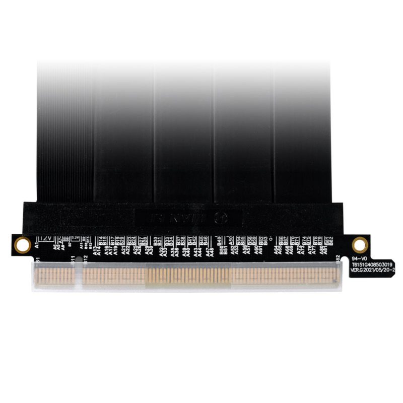 Кабел Lian Li PW-PCIV-4-90X PCIe 4.0 Riser Cable - 900mm, Черен - Image 3