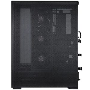 Кутия Lian-Li SUP01X Mid-Tower, Tempered Glass, Черна - Image 4