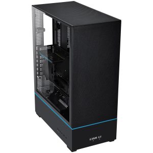 Кутия Lian-Li SUP01X Mid-Tower, Tempered Glass, Черна - Image 2