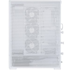 Кутия Lian-Li SUP01W Mid-Tower, Tempered Glass, Бяло - Image 4