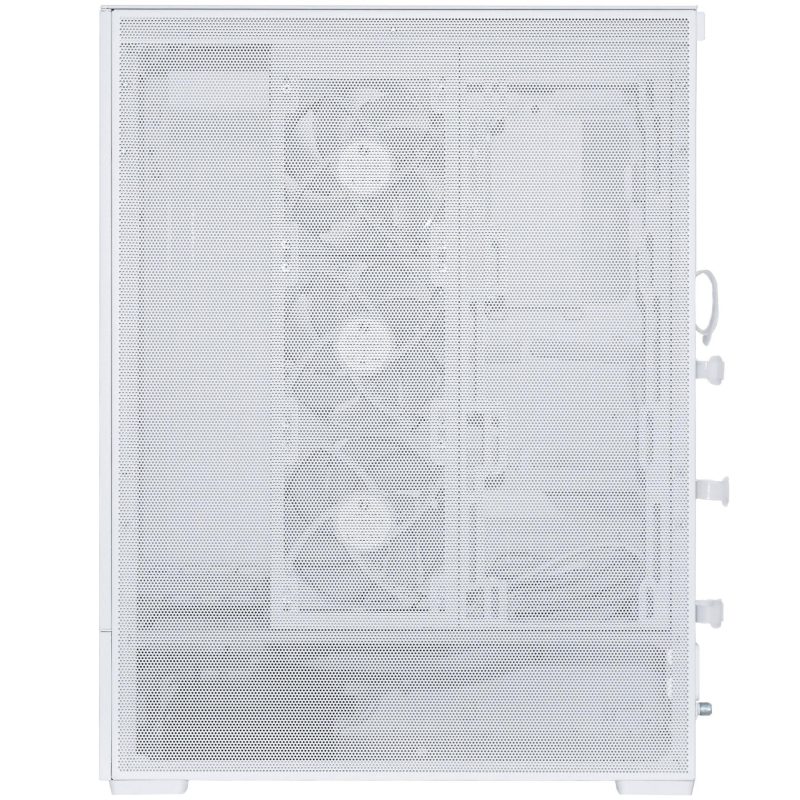 Кутия Lian-Li SUP01W Mid-Tower, Tempered Glass, Бяло - Image 4