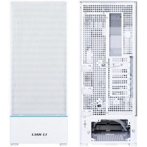 Кутия Lian-Li SUP01W Mid-Tower, Tempered Glass, Бяло - Image 5