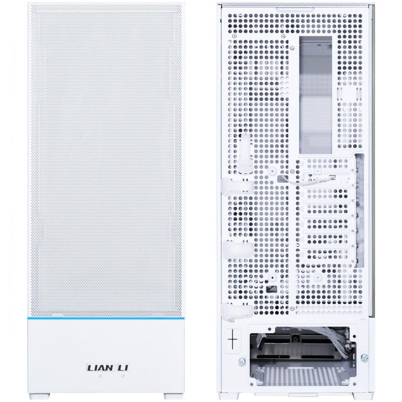 Кутия Lian-Li SUP01W Mid-Tower, Tempered Glass, Бяло - Image 5