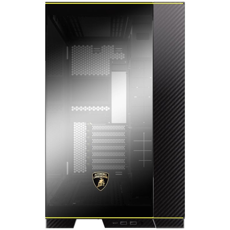 Кутия Lian Li PC-O11D EVO RGB Lamborghini Edition, Tempered Glass, Черна - Image 6