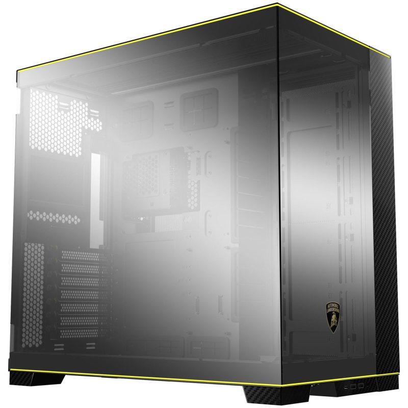 Кутия Lian Li PC-O11D EVO RGB Lamborghini Edition, Tempered Glass, Черна - Image 3