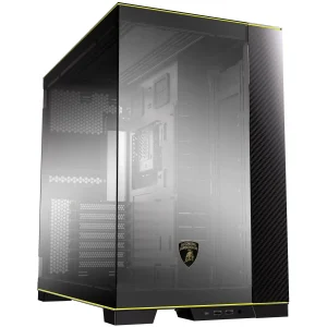Кутия Lian Li PC-O11D EVO RGB Lamborghini Edition, Tempered Glass, Черна - Image 2
