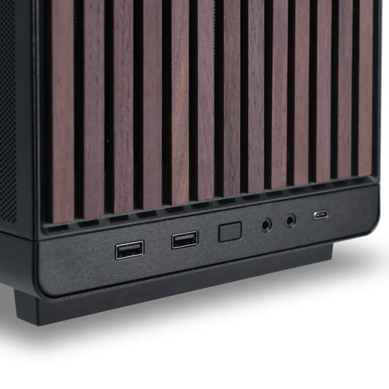 Кутия Lian Li DAN A3-mATX Wood Edition, Micro Tower - Image 4