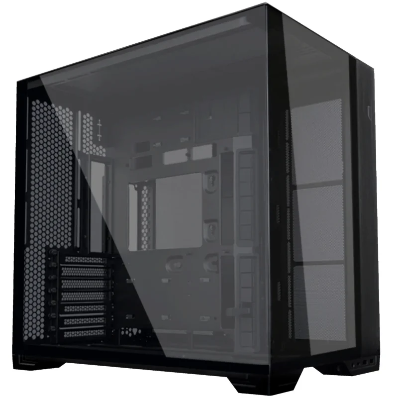 Кутия Lian Li O11 Vision Compact Mid-Tower, Tempered Glass, Черна - Image 2