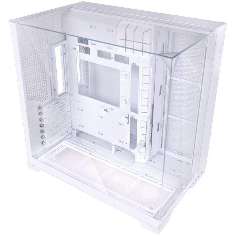Кутия Lian Li O11 Vision Compact Mid-Tower, Tempered Glass, Бяло - Image 3