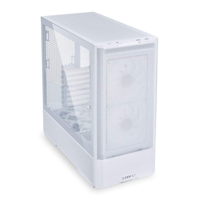 Кутия Lian Li LANCOOL 207 Mid-Tower, Tempered Glass, Бяло - Image 2