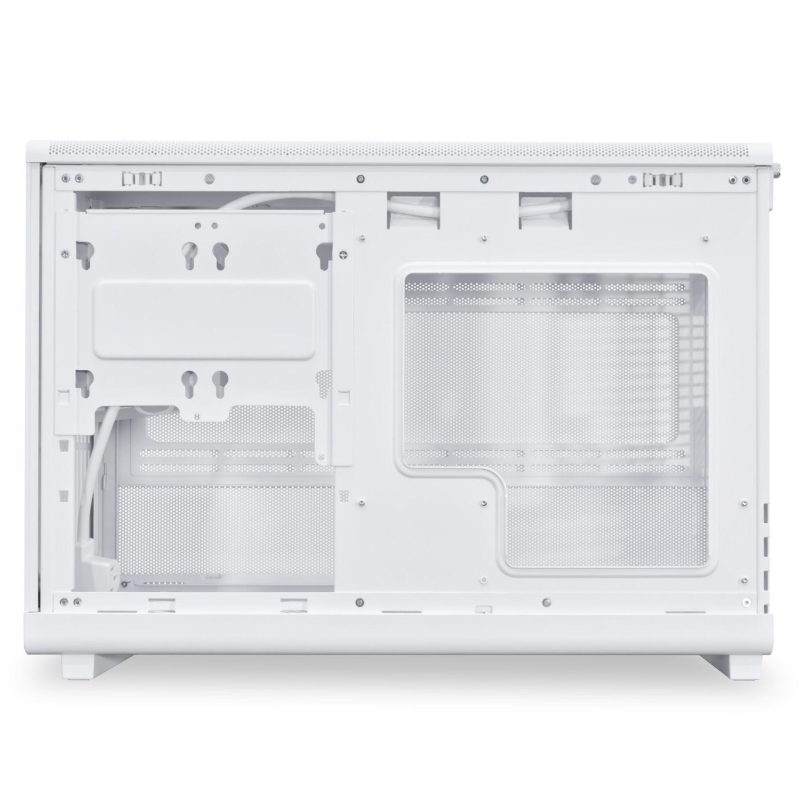 Кутия Lian Li DAN A3-mATX Wood Edition White - Micro Tower - Image 4