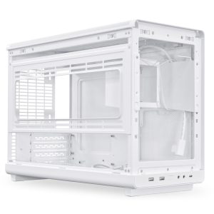 Кутия Lian Li DAN A3-mATX Wood Edition White - Micro Tower - Image 8