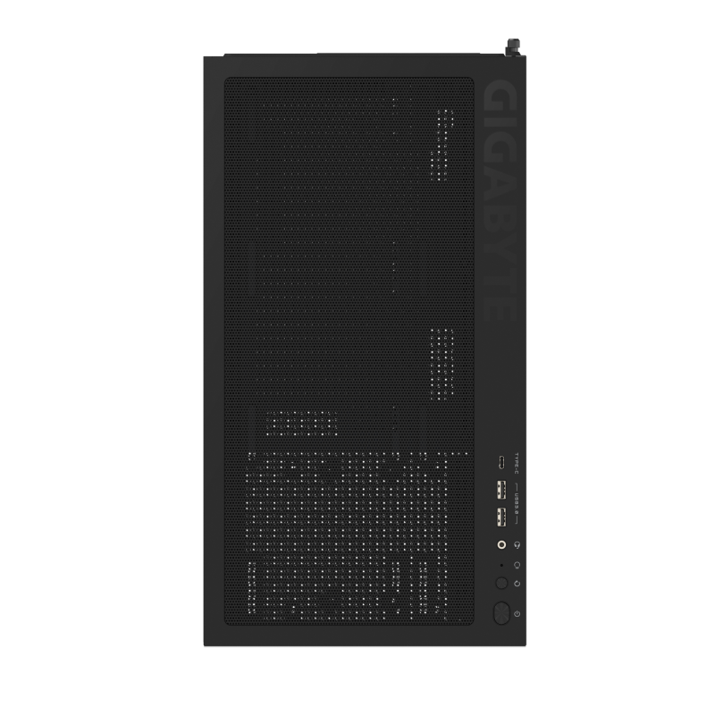 Кутия Gigabyte C500 PANORAMIC Stealth Black - Mid-Tower - Image 4