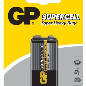 Цинк карбонова батерия GP 6F22 /9V/ Supercell 1604E 1 бр. shrink - Image 2