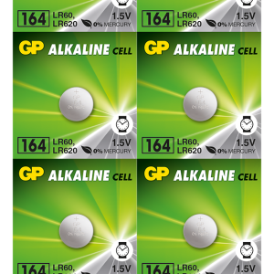 Бутонна алкална батерия GP164 LR-621/ 10бр./pack цена за 1 бр./ 1.55V AG1 GP