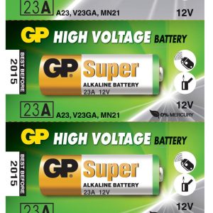 Алкална батерия GP 12 V /5бр./pack цена за 1 бр./ за аларми А23 - Image 3