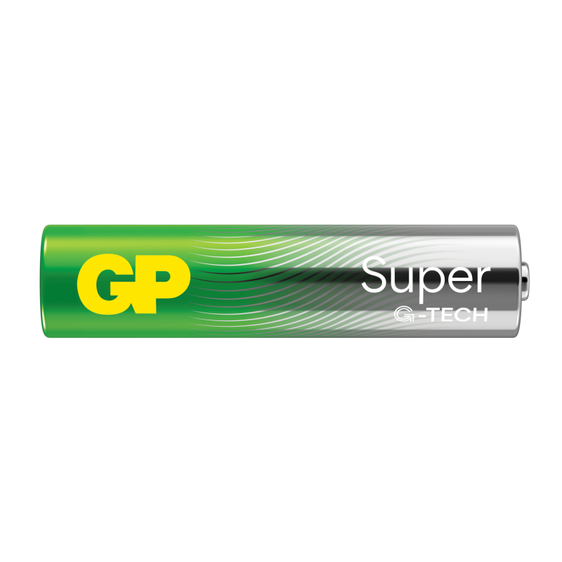 Алкална батерия GP SUPER LR03 AAA, 2 бр. в опаковка / shrink, 1.5V, GP24A - Image 2