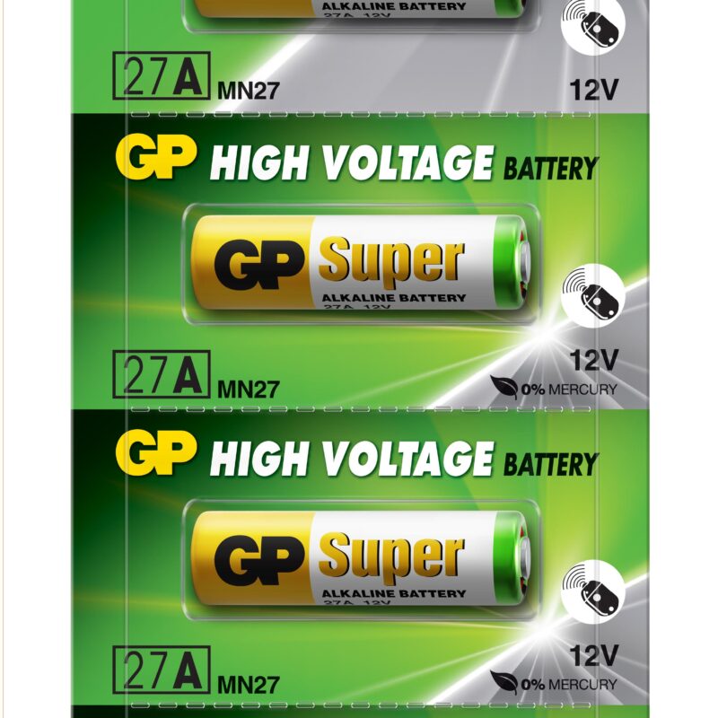 Алкална батерия GP 12 V /5бр./pack цена за 1 бр. батерия/ за аларми А27