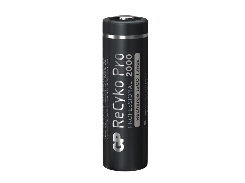 Акумулаторна Батерия GP R6 AA 2000mAh RECYKO + PRO 210AAHCB-EB2 NiMH /до 1500 цикъла/  2 бр. в опаковка GP - Image 4