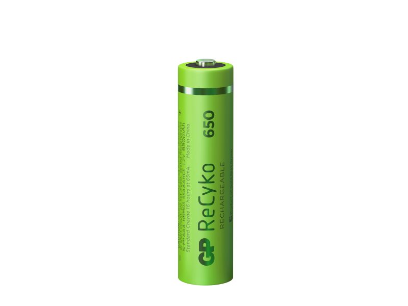 Акумулаторна Батерия GP R03 AAA 650mAh NiMH 65AAAHCE-EB2, 2 бр. в опаковка - Image 3