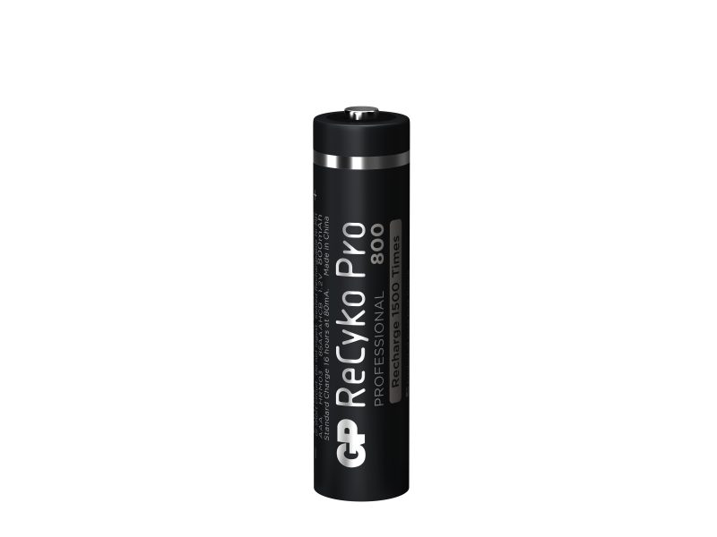 Акумулаторна Батерия GP R03 AAA 800mAh, NiMH, 85AAAHCB-EB2 RECYKO+ PRO, До 1500 цикъла, 2 бр. в опаковка - Image 4