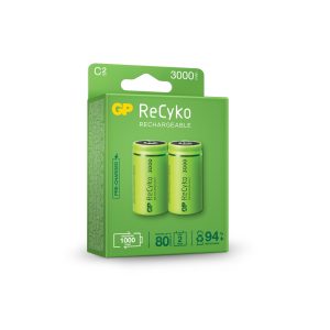 Акумулаторна Батерия ReCyko, Size C, LR14, 3000mAh, 1.2V - Image 3