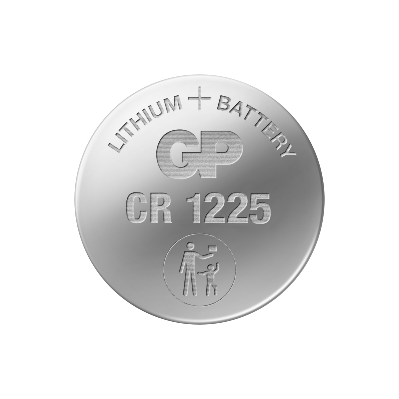 Литиева бутонна батерия GP  CR1225 3V  1 бр. в блистер /цена за 1 бр./ - Image 2