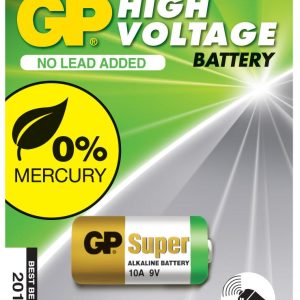 Алкална батерия GP А10 9V за дистанционни /5бр./pack цена за 1 бр./