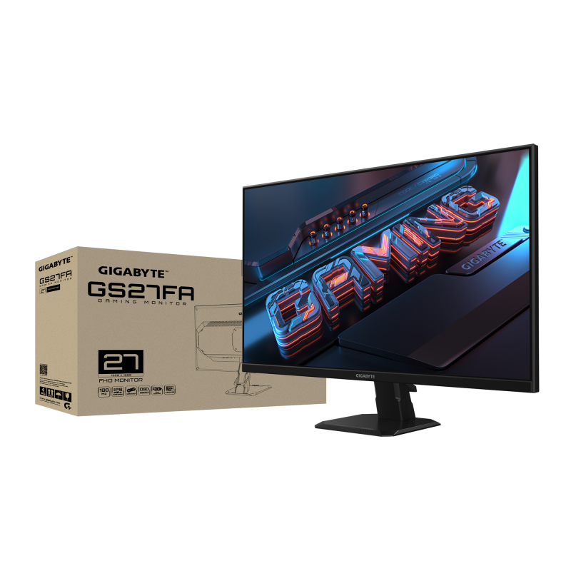Монитор Gigabyte GS27FA - 27 inch SS IPS FHD(1920x1080), 180 Hz, 1 ms, HDR Ready - Image 7