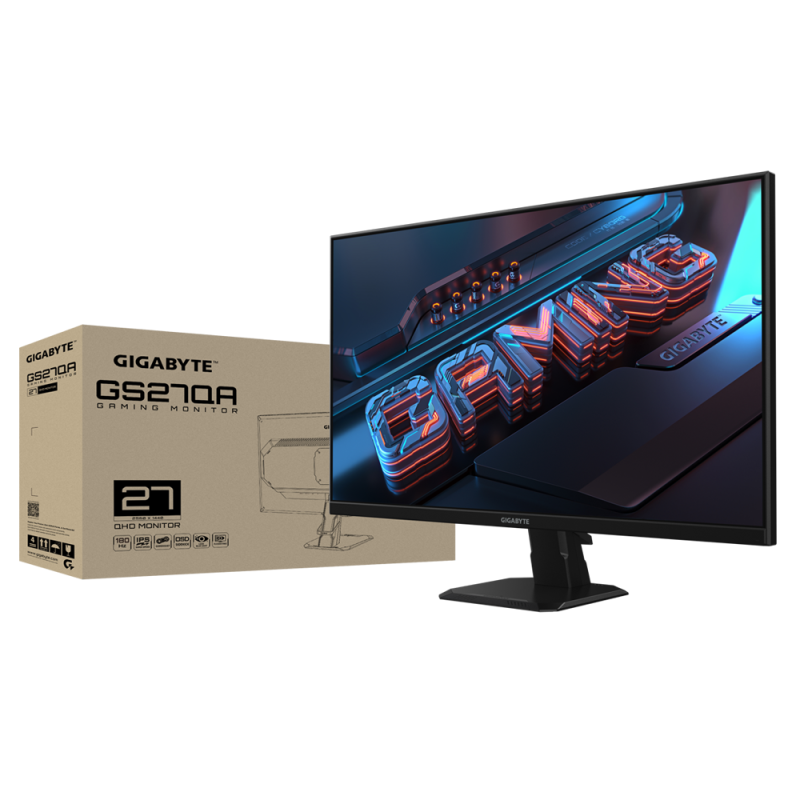 Геймърски Монитор Gigabyte GS27QA 27" SS-IPS QHD(2560x1440), 180Hz, 1ms - Image 8