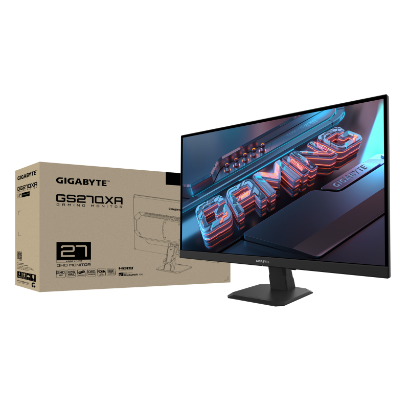 Геймърски Монитор Gigabyte GS27QXA - 27" IPS QHD(2560x1440), 240hz, 1ms - Image 9