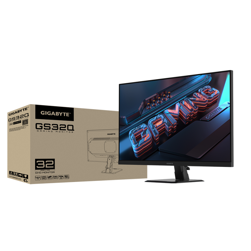 Геймърски Монитор Gigabyte GS32Q 31.5" SS IPS QHD (2560x1440), 170Hz, 1ms, HDR Ready, FreeSync Premium - Image 7