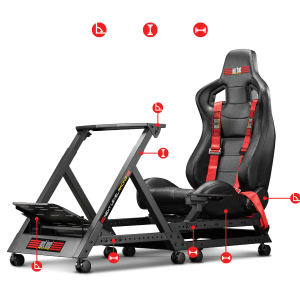 Геймърски стол Next Level Racing Cockpit Racing Simulator GT Track - Image 6