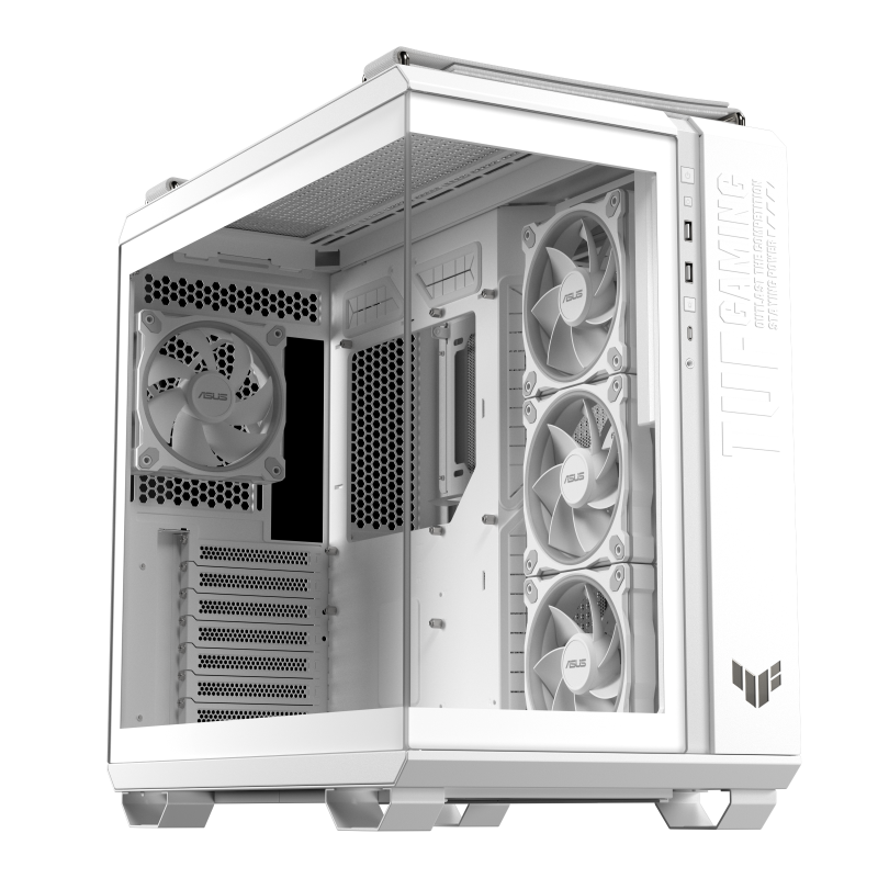Кутия ASUS TUF Gaming GT502 Horizon ARGB White Edition - Image 2