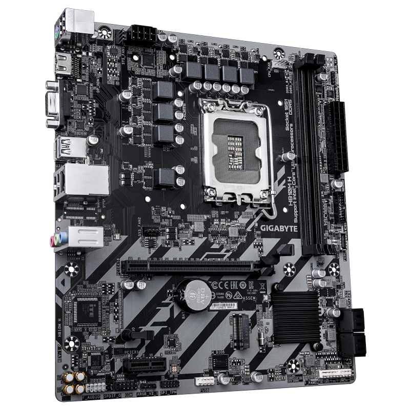 Дънна платка GIGABYTE H810M H, LGA 1851 - Image 2