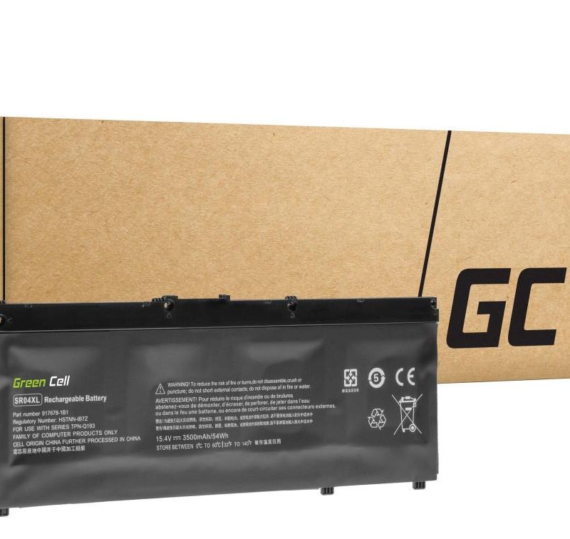 Батерия за лаптоп HP Omen 15-ce000ng; Pavilion 15-CE015DX  SR04XL LiPo  15,4V 3500mAh GREEN CELL