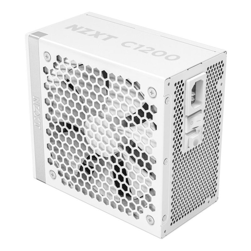 Захранващ блок NZXT C1200 White 1200W 80+ Gold ATX 3.1 - Fully Modular - Image 2