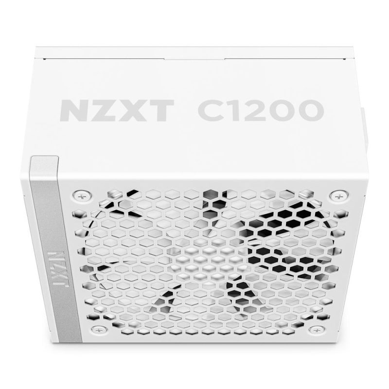 Захранващ блок NZXT C1200 White 1200W 80+ Gold ATX 3.1 - Fully Modular - Image 4