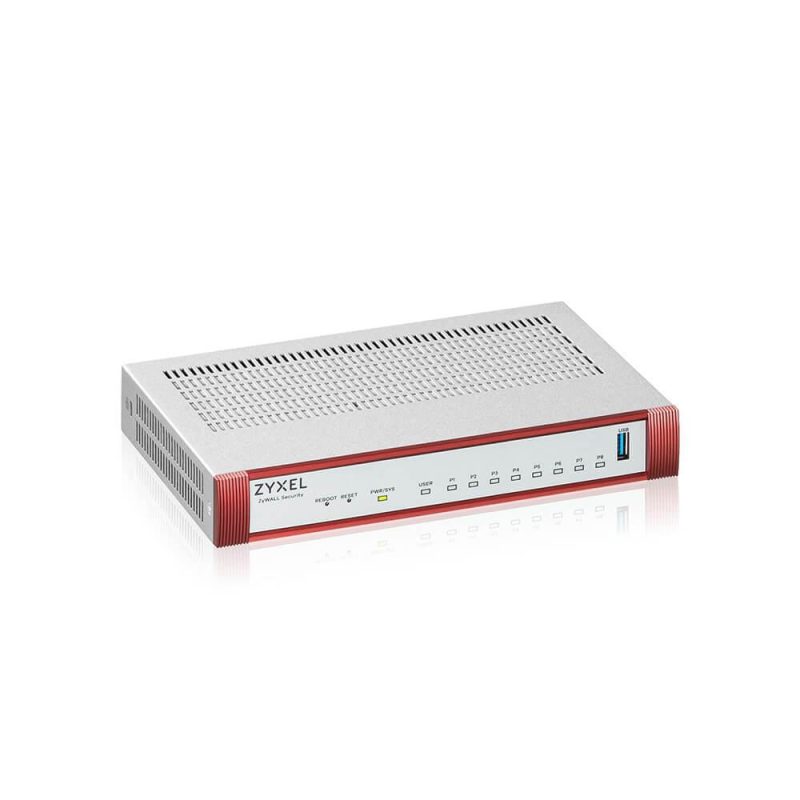 Защитна стена ZYXEL USG FLEX 100H 8x1Gbps, 1xUSB, без лиценз - Image 2