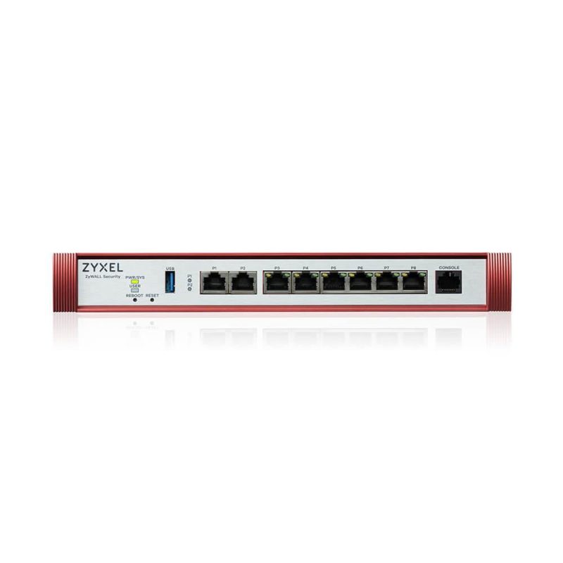 Защитна стена ZYXEL USG FLEX 200H 2x2.5Gbps 6x1Gbps, 1xUSB, без лиценз - Image 2