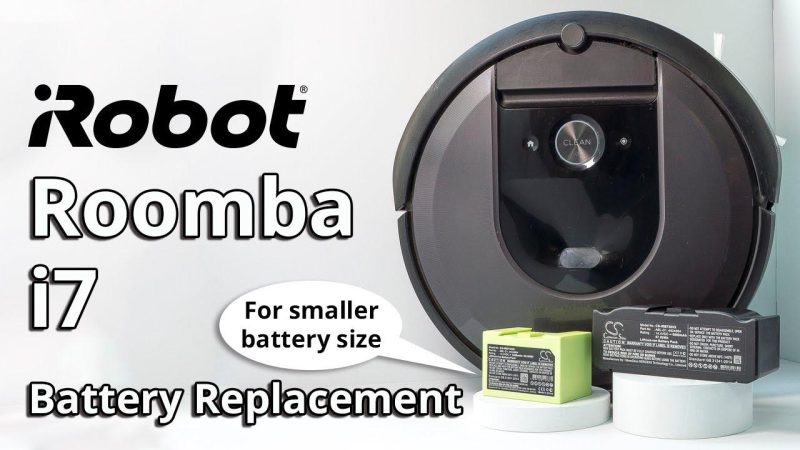 Батерия за прахосмукачка iRobot 5150, 7150, Roomba e5, Roomba i8 4624864  LiIon 14,4V 2600mAh CAMERON SINO - Image 8