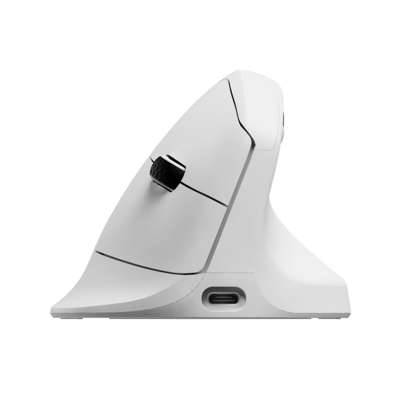 Ергономична мишка Keychron M5 Wireless 8K - White - Image 3