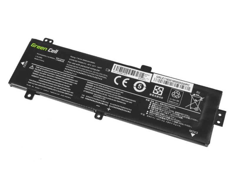 Батерия за лаптоп GREEN CELL, Lenovo L15C2PB3 L15L2PB4 L15M2PB3 L15S2TB0 for Lenovo Ideapad 310-15 IAP 310-15IKB 310-15ISK 510-15IKB 510-15ISK 7,6V 3500mAh - Image 2