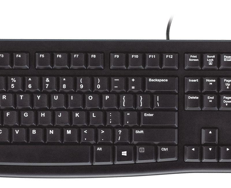 Стандартна клавиатура Logitech K120, US, ритейл опаковка