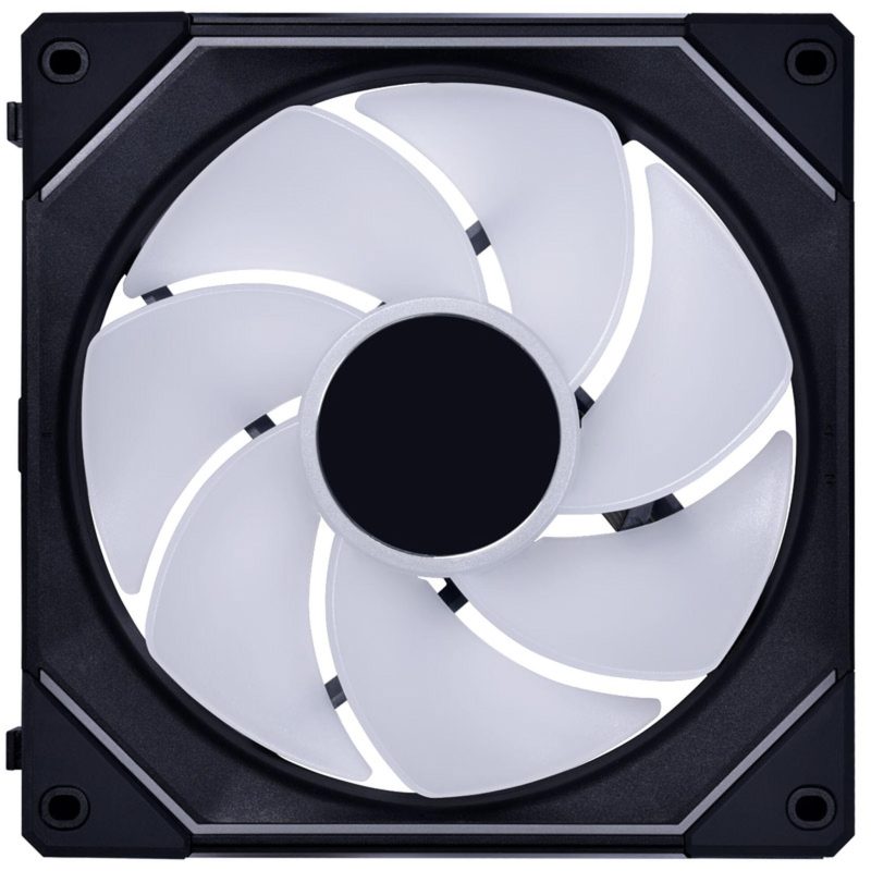 Вентилатор Lian-Li UNI SL-INF Reverse Blade, 140 ARGB PWM, Черен - Image 5