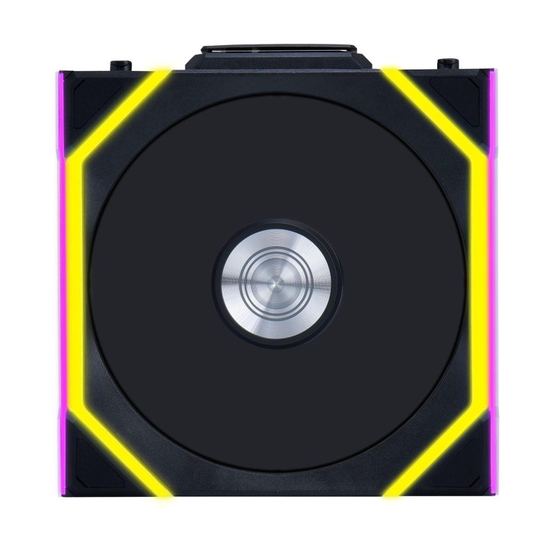Вентилатори 3бр Lian Li UNI FAN SL Wireless ARGB PWM Reverse Blade - 120 mm Черен + Контролер - Image 4