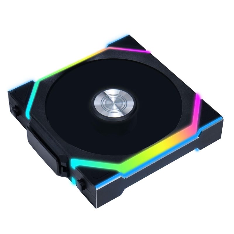 Вентилатори 3бр Lian Li UNI FAN SL Wireless ARGB PWM Reverse Blade - 120 mm Черен + Контролер - Image 5