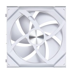 Вентилатори 3бр Lian Li UNI FAN SL Wireless ARGB PWM Reverse Blade - 120 mm Бели + Контролер - Image 6